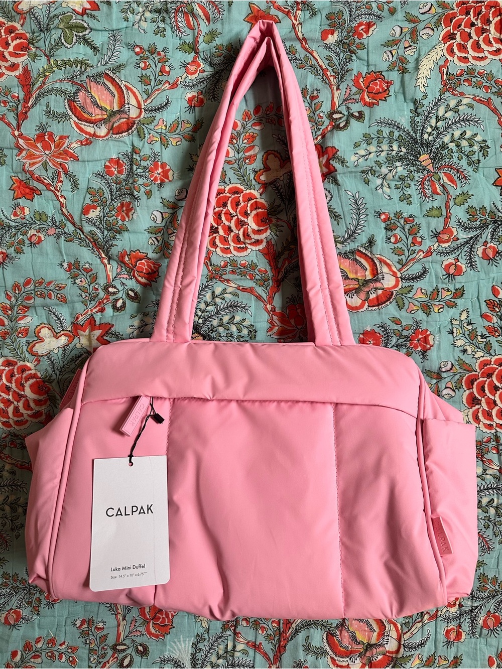 Calpak Luka Mini Duffel Shoulder Bag in Blossom